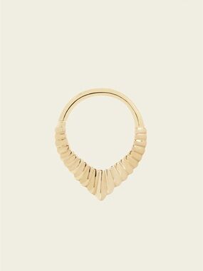 Buddha Jewelry Organics - Glamorize - 14k Yellow Gold Seam Ring